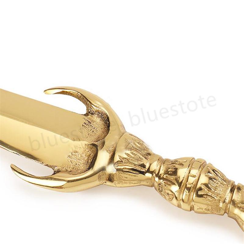 不働剣 密教法具 寺院用仏具 倶利迦羅不働剣 不動明王剣 三鈷剣 真鍮製磨き仕上げ 15cm Lfq 94 Bluestore 通販 Yahoo ショッピング