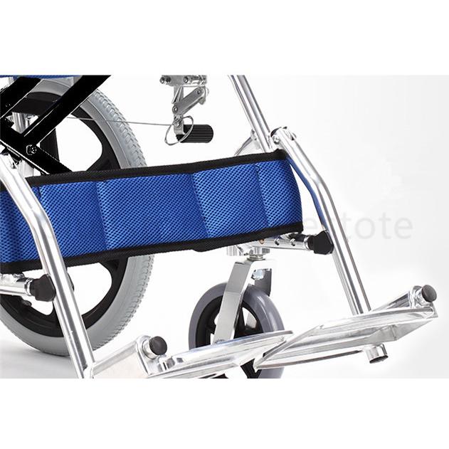 車椅子 折り畳み式 アルミ製車椅子 敬老の日 お年寄り 小型収納便利 障害者 ウォーキングエイド手押し車 車椅子ブルー 外出 旅行 