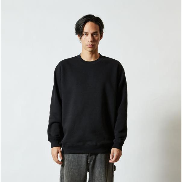 BOILER ROOM 黒トレーナー　スウェット United Athle トレーナー スウェット 長袖 無地 大きい 大きい