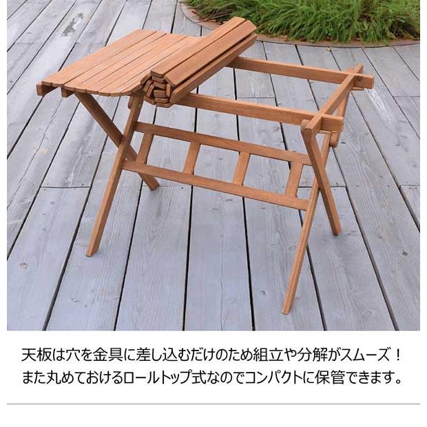 代引き不可】アウトドアテーブル 折りたたみ 木製 コンパクト 幅100cm