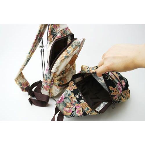 ボディバッグ レディース メンズ ワンショルダー 花柄 人気 おしゃれ