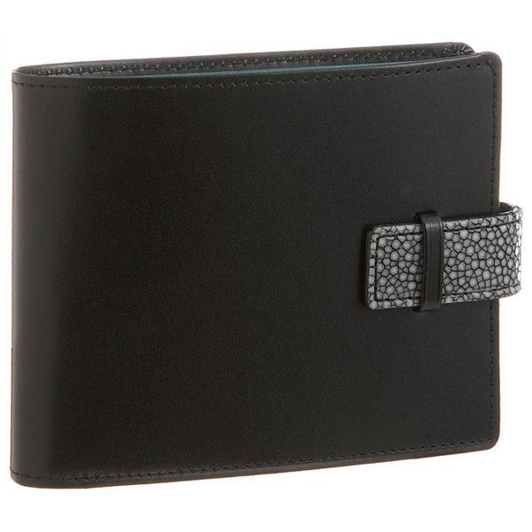 新品本物 Colore Borsa（コローレボルサ） 二つ折りコインケース付き財布 ブラック MG-001 その他財布