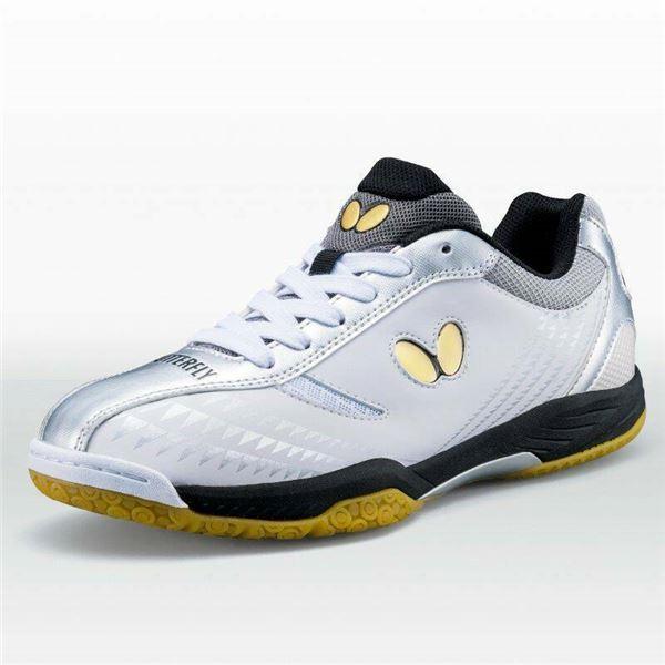 Butterfly（バタフライ） 卓球シューズ BUTTERFLY LEZOLINE GIGU レゾライン ギグ ホワイト×シルバー 28.0cm Butterfly バタフライ 卓球シューズ BUTTERFLY LEZOLINE GIGU レゾライン ギグ ホワイト×シルバー 0cm ZYX1257573129(11646円)