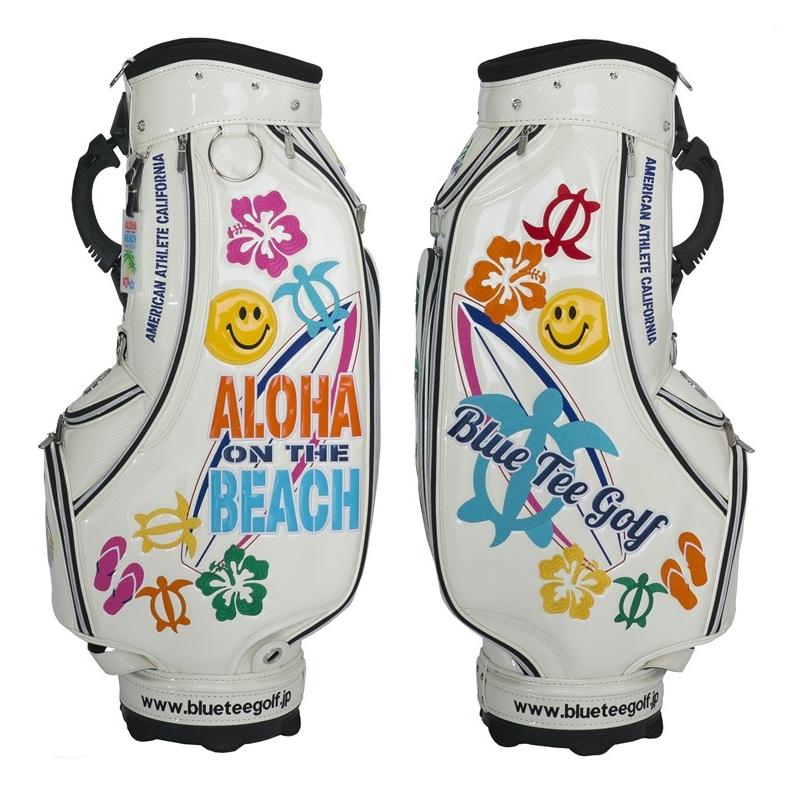 BLUE TEE GOLF 【ALOHA ON THE BEACH カートキャディーバッグ 】9型