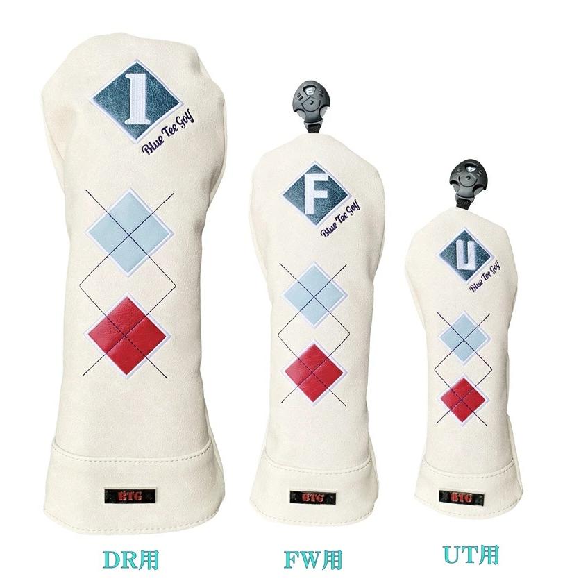新製品　ブルーティーゴルフ【アーガイル CLASSIC】キャットハンド　ヘッドカバー各種　BLUE TEE GOLF |  | 05