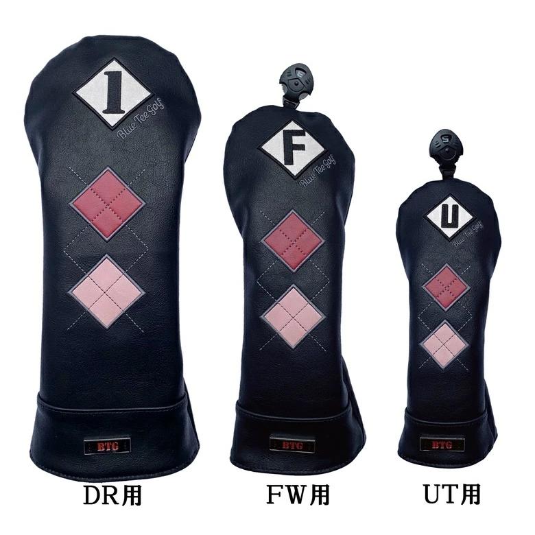 新製品　ブルーティーゴルフ【アーガイル CLASSIC】キャットハンド　ヘッドカバー各種　BLUE TEE GOLF |  | 07