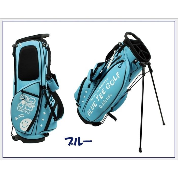 ブルーティーゴルフのスタンドゴルフバッグ BLUE TEE GOLF ブルーティーゴルフ ストレッチ スタンドキャディ
