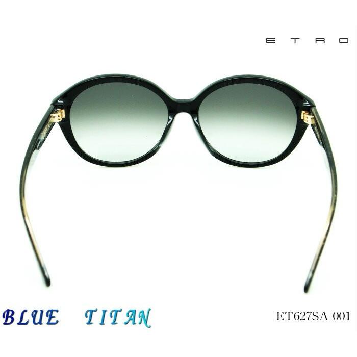 ETRO エトロ サングラス  日本製 ESG008 NJL   ブラック/ブルー ユニセックス / 240001193658 ETRO エトロ サングラス 日本製 ESG008 NJL ブラック/ブルー ユニ