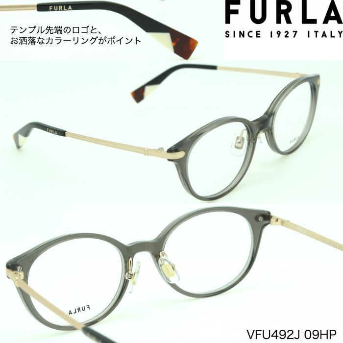 [【選べるレンズ】フルラ FURLA VFU492J メガネフレーム 選べる３カラー｜bluetitan-y｜06