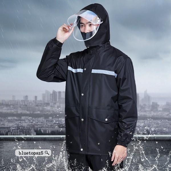 レインコート メンズ レインジャケット 雨具 おしゃれ 自転車 防水 男女兼用 レディース レインウェア nz04gzgg94 ブルートパーズヤフーshop 通販 Yahoo ショッピング
