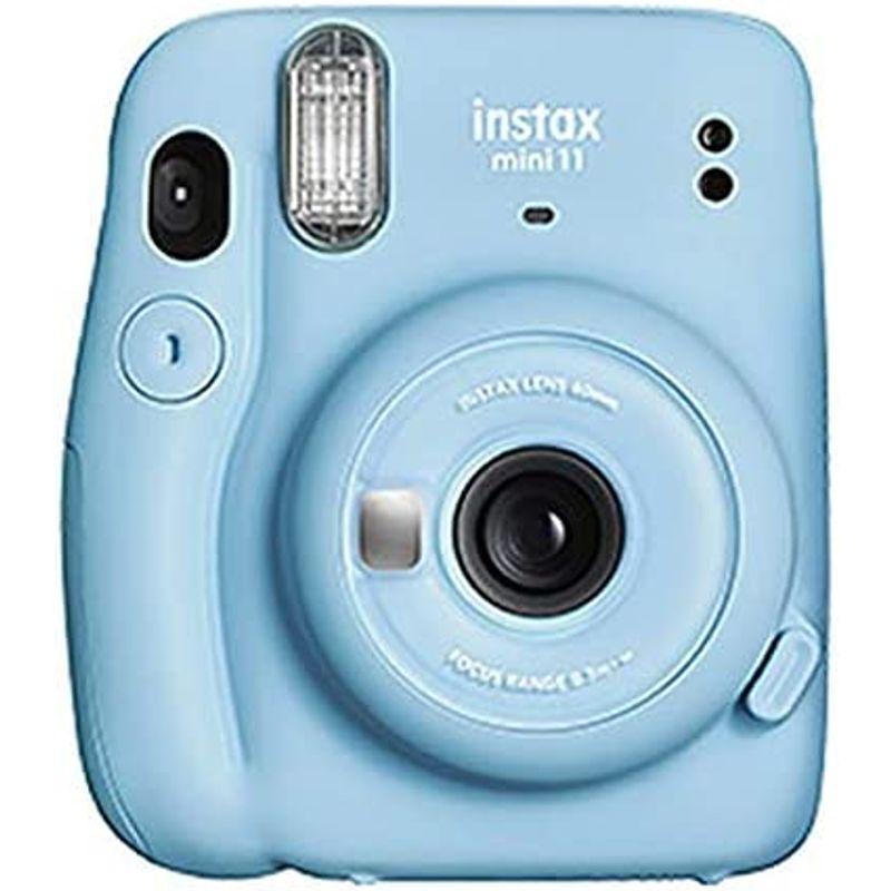 セット品 チェキセット富士フイルム チェキ instax mini 11 スカイブルー＆フィルム20枚 JP2 ＆デコペン instax mini JP2 チェキセット富士フイルム チェキ スカイブルー＆フィルム20枚 ＆デコペン 富士フイルム