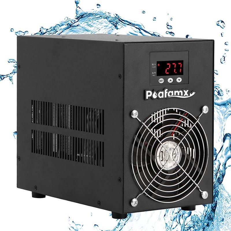 Poafamx 水槽クーラー 60L冷却と加熱 ペルチェ式 15-40℃調整可能 パイプ付き 循環ポンプ付き 日本語取り扱い説明書付き 連続 水槽クーラー 60L冷却と加熱 ペルチェ式 パイプ付き 循環ポンプ付き 日本語取り扱い説明書付き 連続 IQ1607536598(14890円)