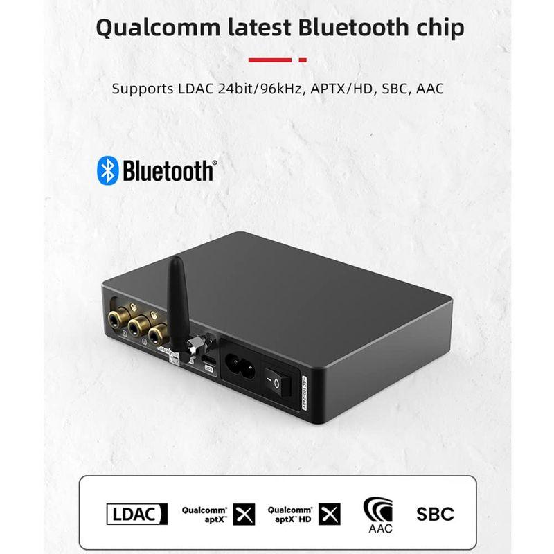 S.M.S.L SU-6 Bluetooth 5.0 ES9038Q2Mチップ OPA1612*4 OP AMP DAC PCM32Bit SU Bluetooth ES9038Q2Mチップ OPA1612*4 OP AMP DAC PCM32Bit 第2世代のXMOSソリューションはDoP256とネイティブDSD512をサポートし PCMは最大32ビット/