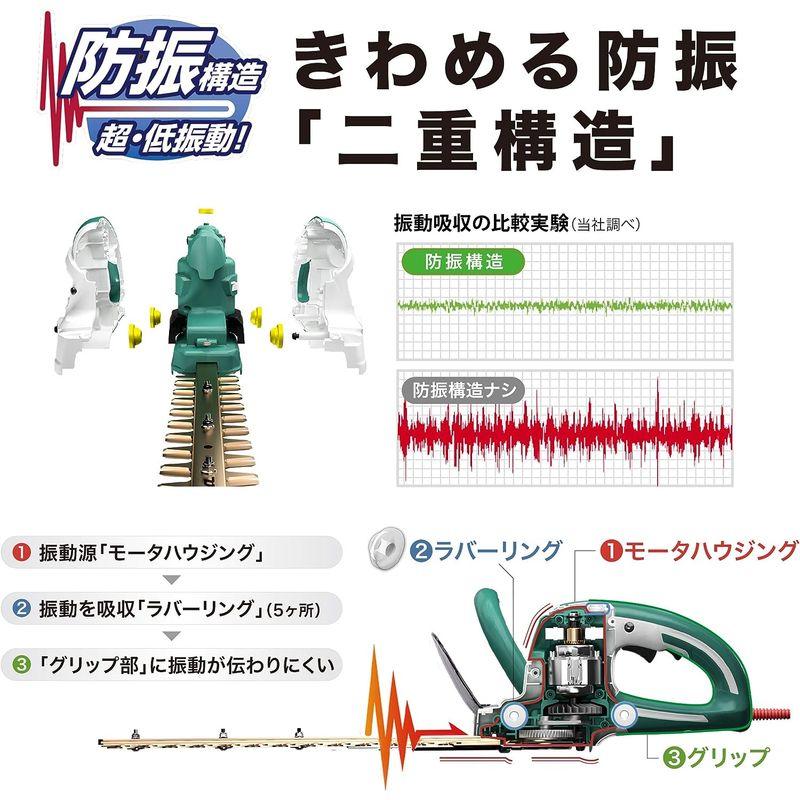 マキタ　生垣バリカン　電源コード式　MUH4052　刈込幅400mm新高級刃　切断径18mm