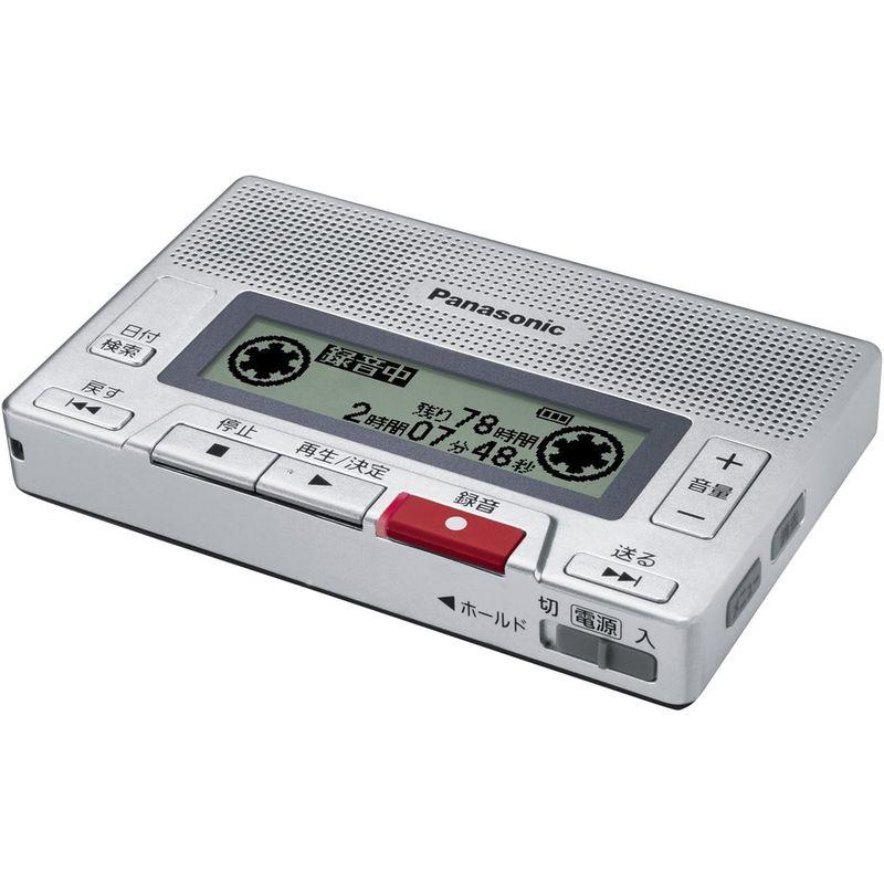パナソニック ICレコーダー 8GB シルバー RR-SR30-S 8GB 搭載 ICレコーダー シルバー RR SR30 MP3
