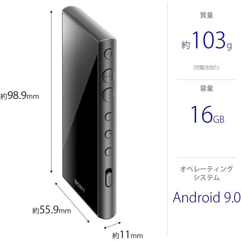 ソニー ウォークマン 16GB Aシリーズ NW-A105 : ハイレゾ対応 / MP3プレーヤー / bluetooth / androi ウォークマン 16GB Aシリーズ NW A105 ハイレゾ対応 MP3プレーヤー bluetooth androi aptX