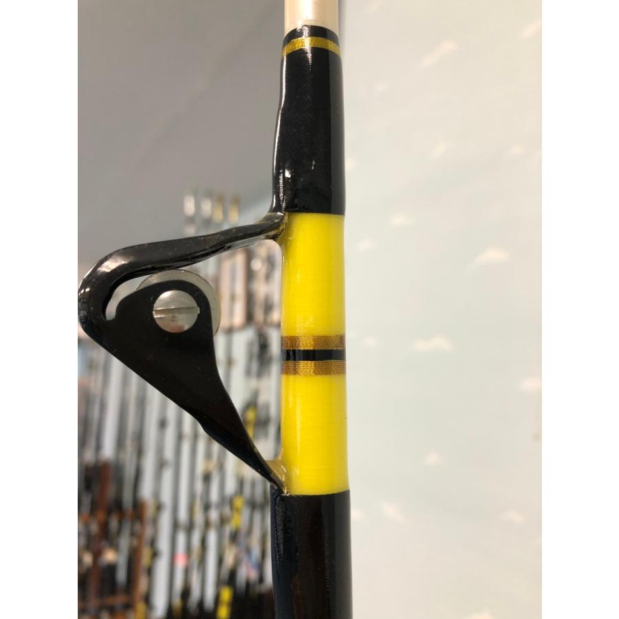 50lb-80lb トローリングロッド イエロー×ゴールド 216cm バット 50lb-80lb トローリングロッド イエロー×ゴールド 216cm バット
