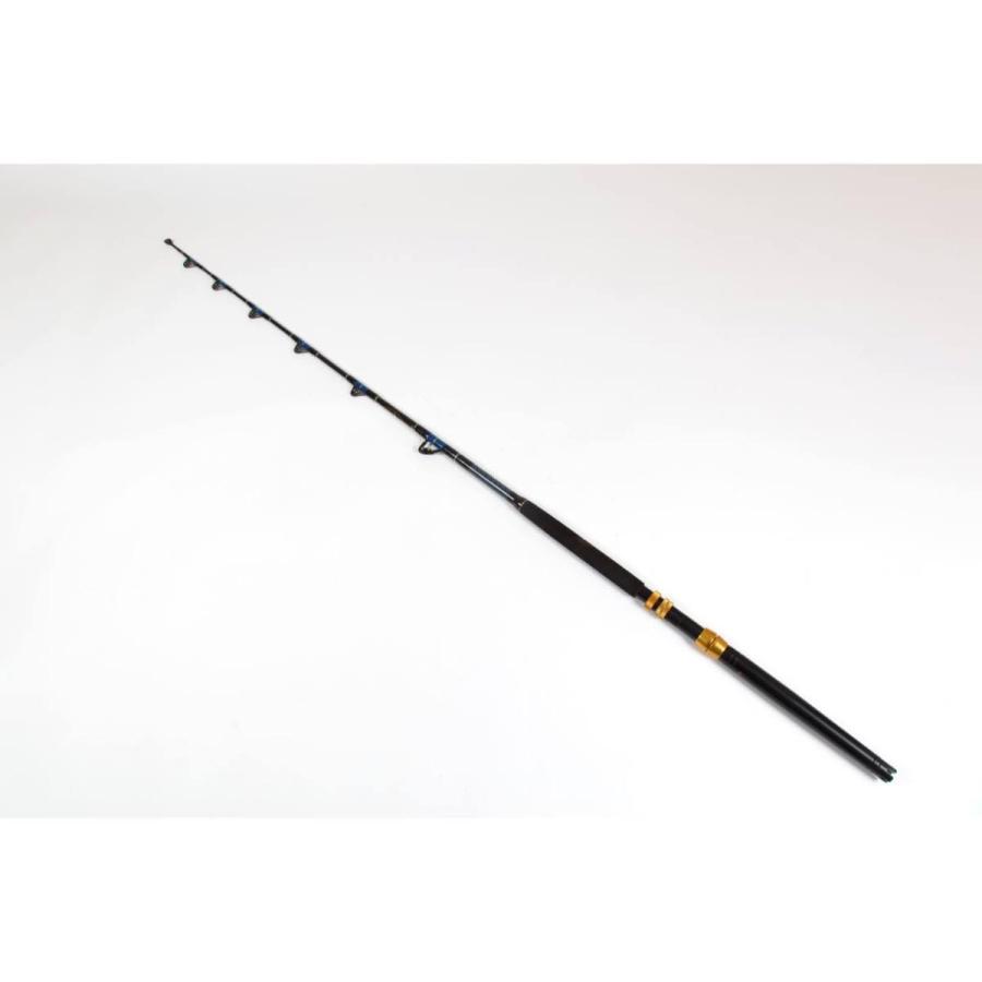 ビスケイン 30/50lb トローリングロッド ブラック×ブルー ビスケイン 30/50lb トローリングロッド ブラック×ブルー