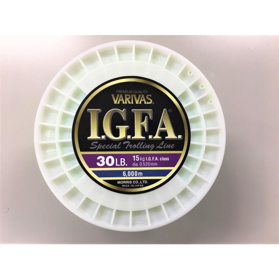 30lb I.G.F.A.クラス バリバス スペシャルトローリングライン 6000m