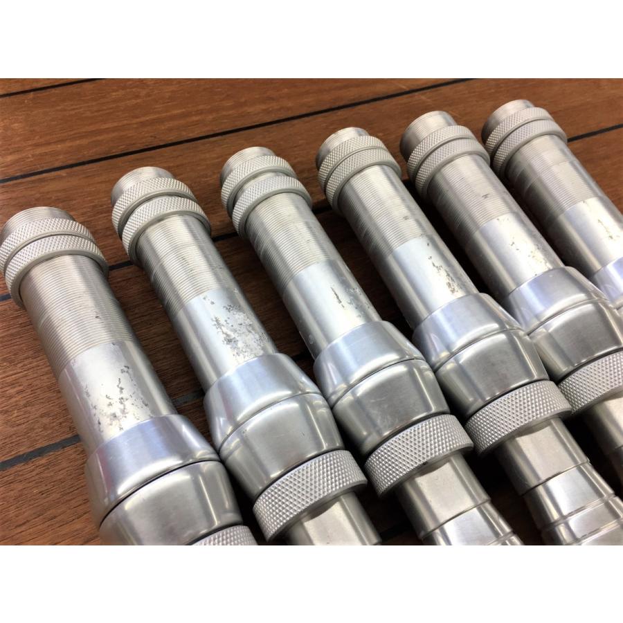 中古】アフトコ 130lb用 (#6) シルバー ストレートバット 中古】アフトコ 130lb用 (#6) シルバー ストレートバット