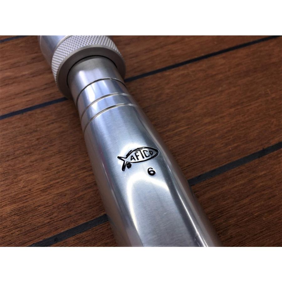 中古】アフトコ 130lb用 (#6) シルバー ストレートバット 中古】アフトコ 130lb用 (#6) シルバー ストレートバット