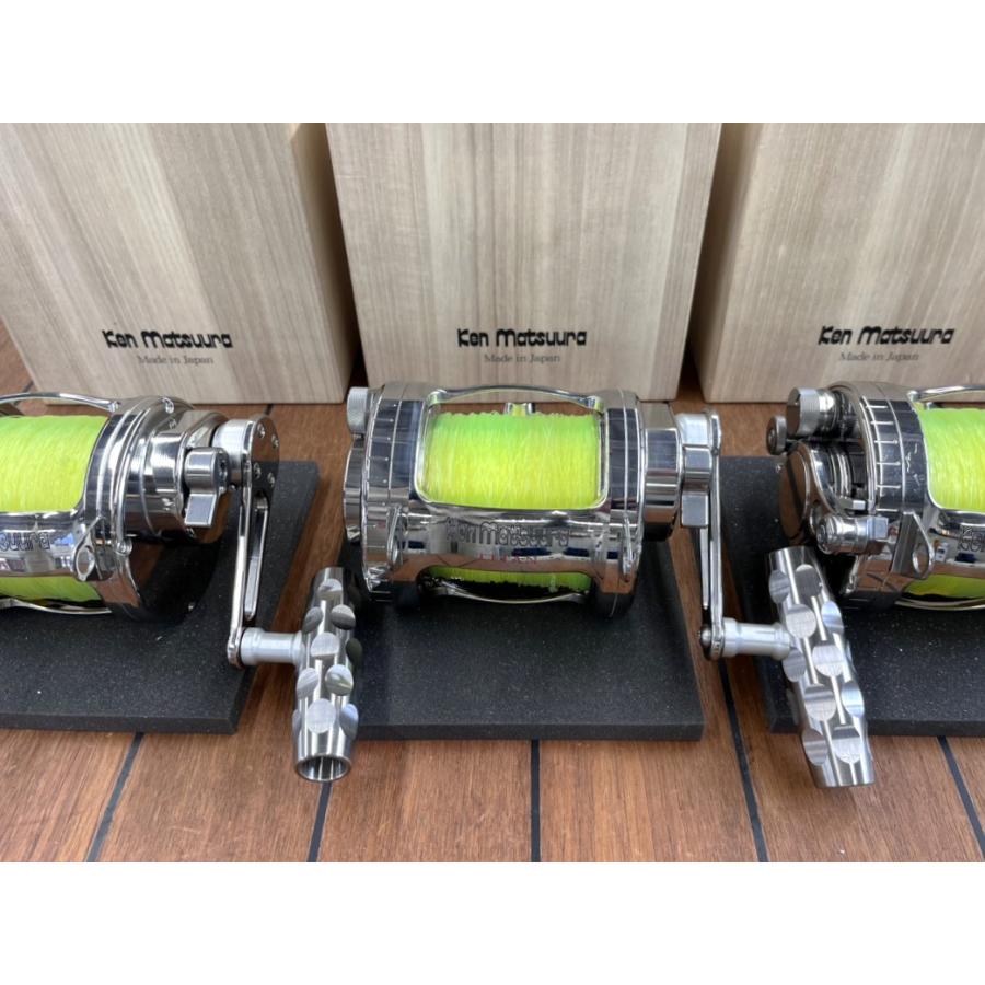 中古】ケンマツ 50lb トローリングリール チタン製 Ken Matsuura 中古】ケンマツ 50lb トローリングリール チタン製 Ken Matsuura