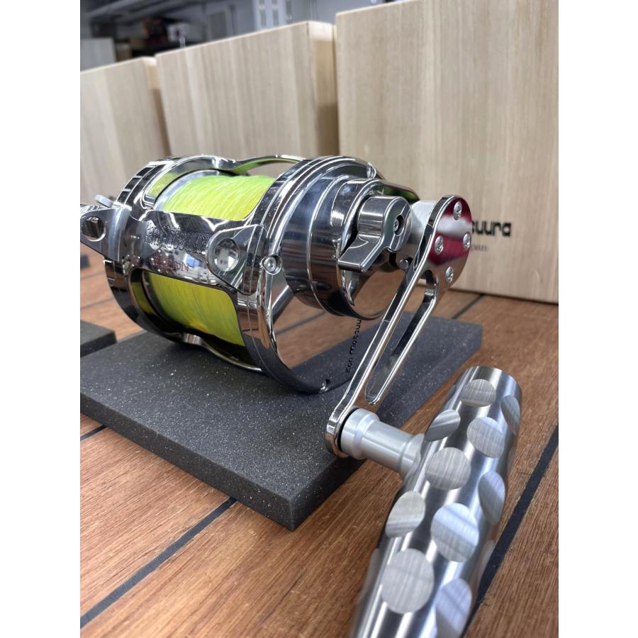 中古】ケンマツ 50lb トローリングリール チタン製 Ken Matsuura 中古】ケンマツ 50lb トローリングリール チタン製 Ken Matsuura