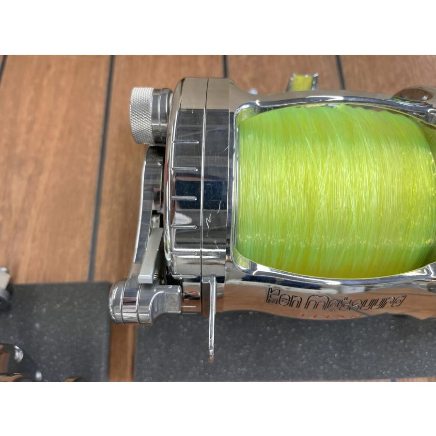 中古】ケンマツ 50lb トローリングリール チタン製 Ken Matsuura 中古】ケンマツ 50lb トローリングリール チタン製 Ken Matsuura
