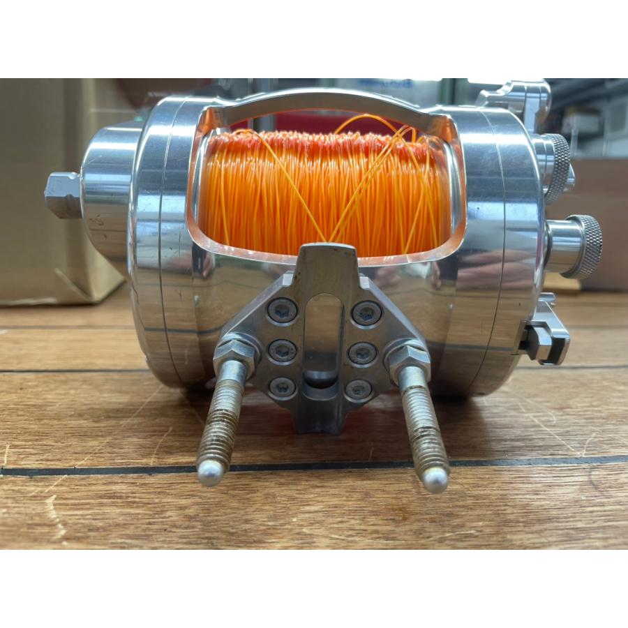中古】ケンマツ 50s Custom トローリングリール 【Ken Matsuura Reel