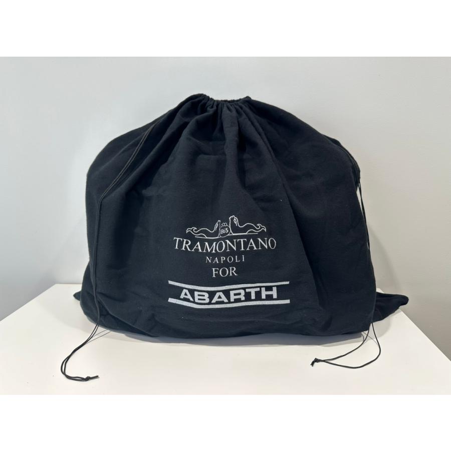 TRAMONTANO ABARTH 限定品 レザー ボストンバッグ 695 ABARTH TRAMONTANO コラボトラベルバッグ サソリ キーホルダー