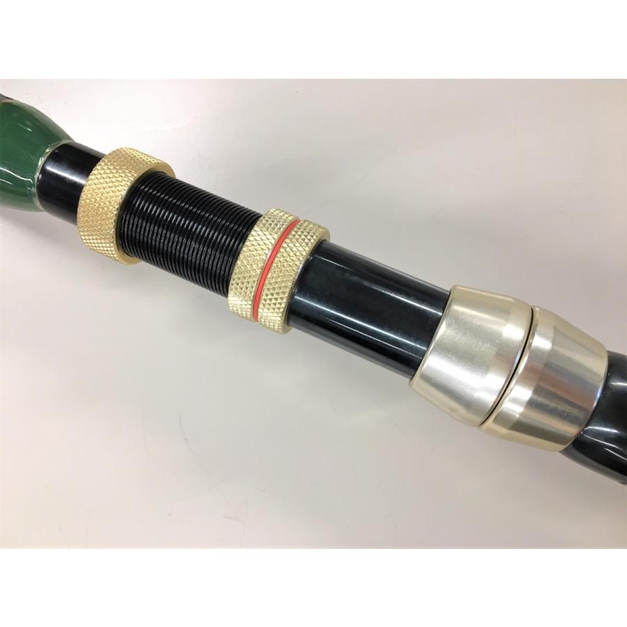 レイバップ 50lb トローリングロッド グリーン×ゴールド カーブ レイバップ 50lb トローリングロッド グリーン×ゴールド カーブ