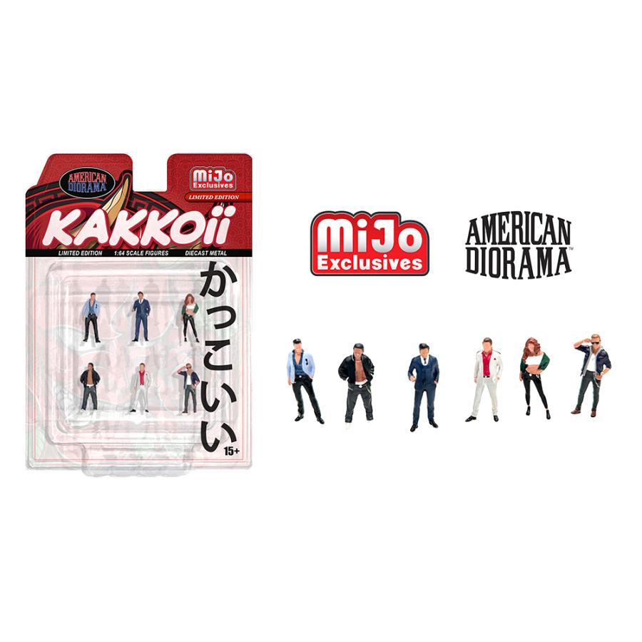 アメリカンジオラマ 1/64 フィギュア カッコイイ American Diorama 1