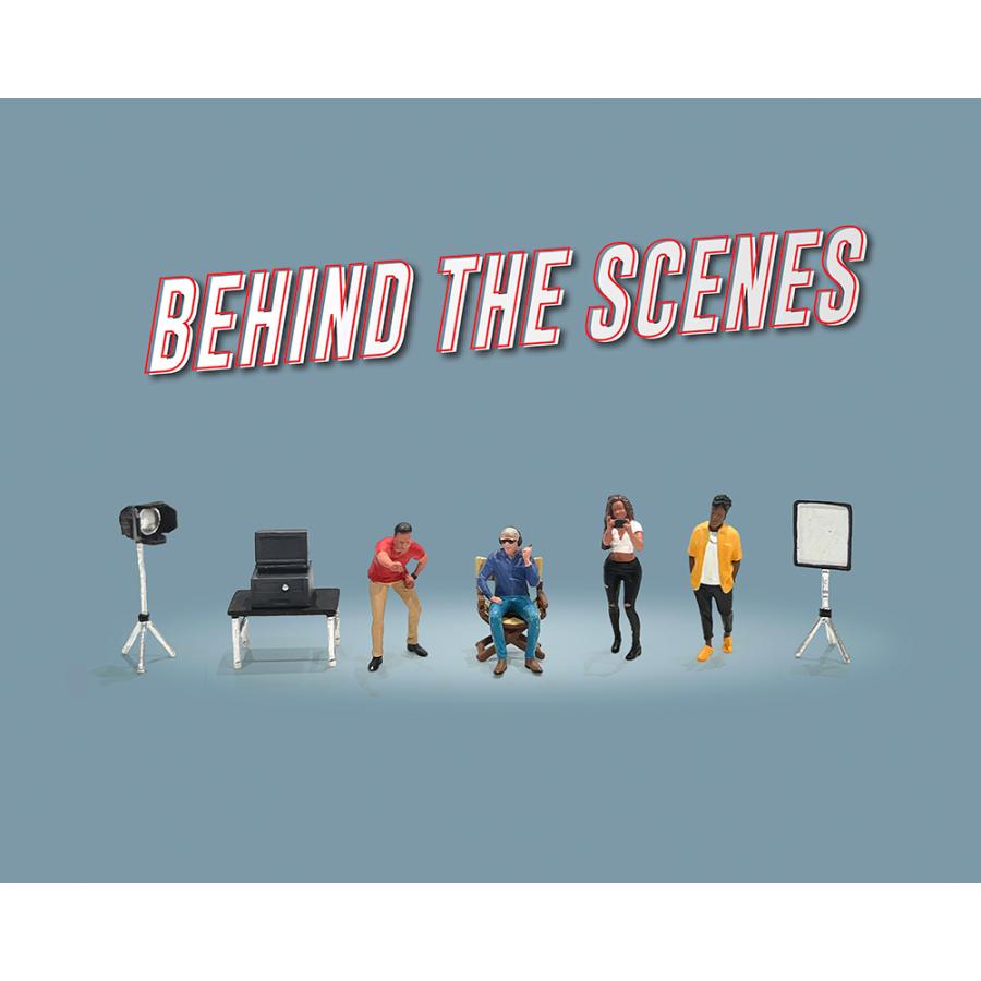 【超お得】1/64アメリカンジオラマ フィギュア 6点セット① アメリカンジオラマ 1/64 フィギュア フォトグラファー 6個セット