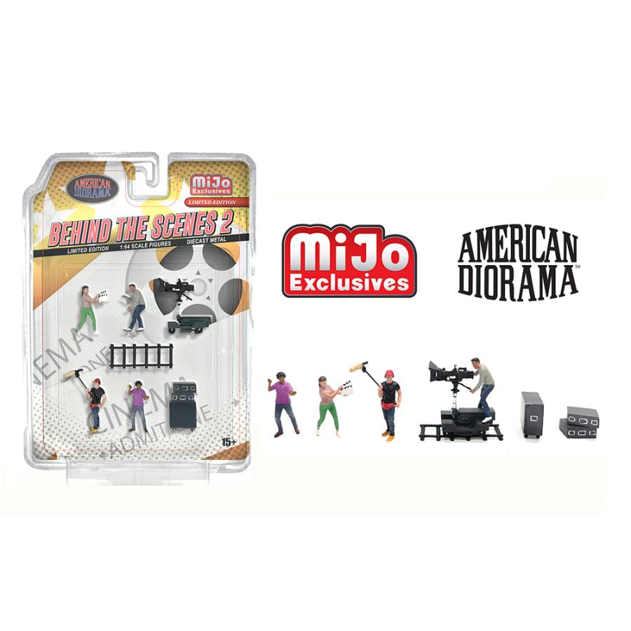 アメリカンジオラマ 1/64 フィギュア ビハインド ザ シーンズ II
