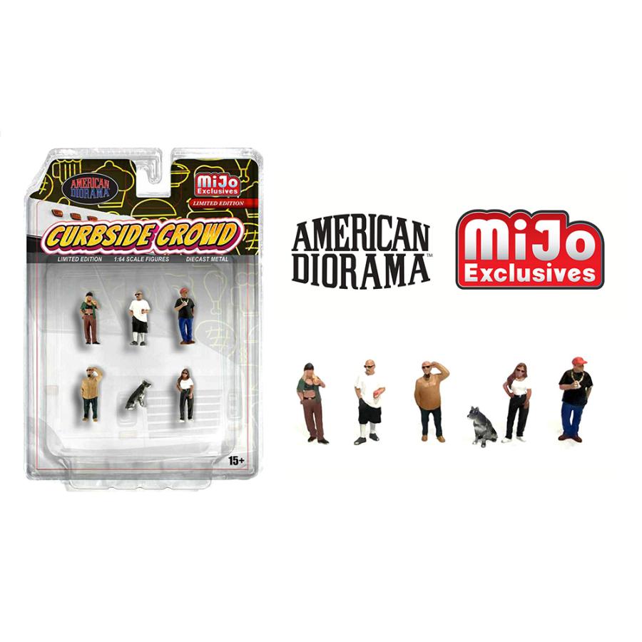 アメリカンジオラマ 1/64 フィギュア カーブサイドクラウド American