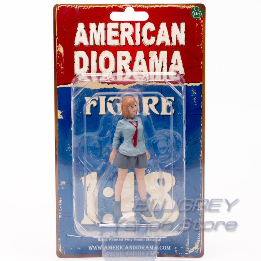 アメリカン ジオラマ 1/18 フィギア カーミート 1 女性 American アメリカン ジオラマ 1/18 フィギア カーミート 1 女性 American