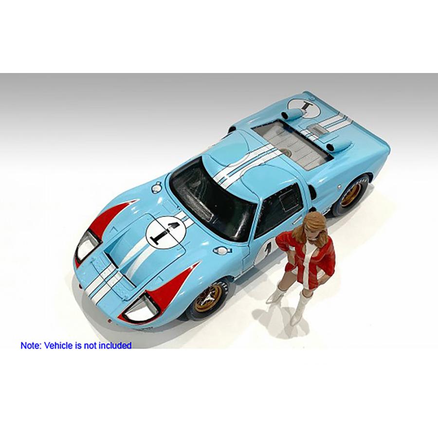 アメリカン ジオラマ 1/18 フィギア レースデイ2 レースクイーン