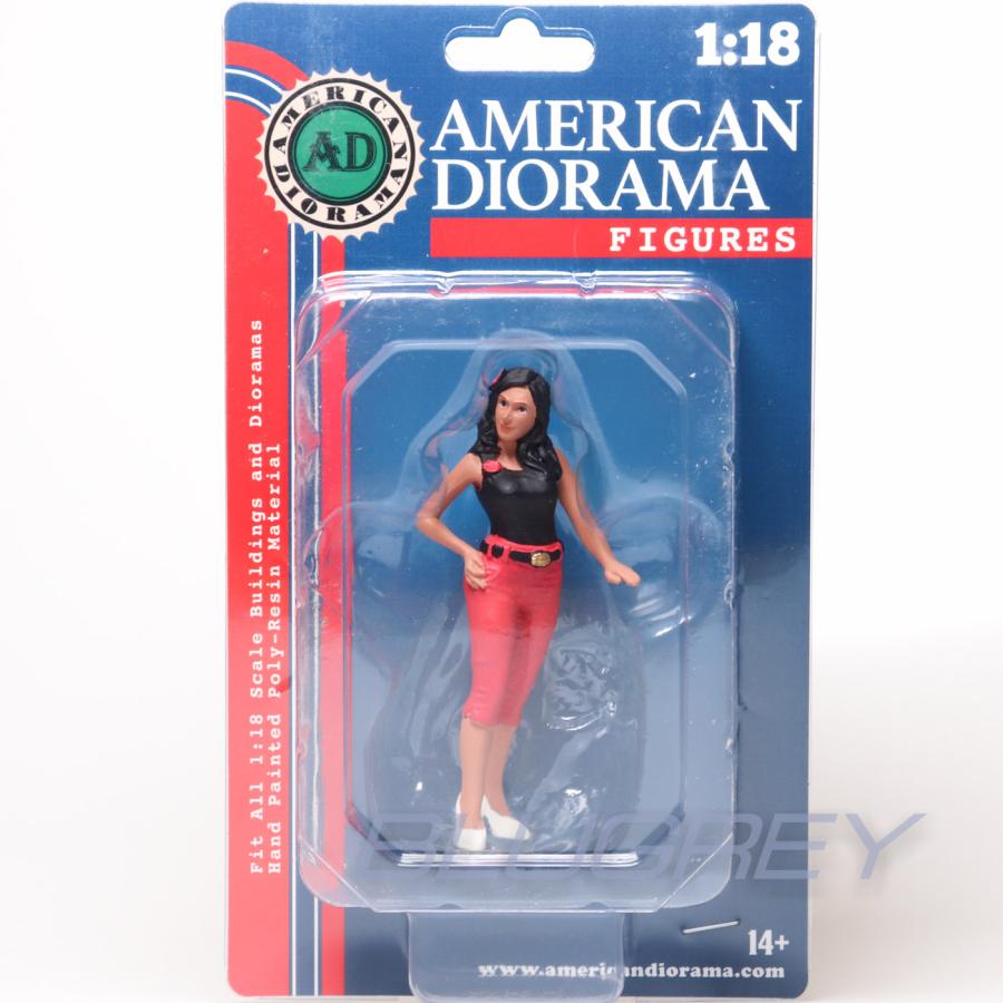 アメリカン ジオラマ 1/18 ピンナップガール キャロル American アメリカン ジオラマ 1/18 ピンナップガール キャロル American