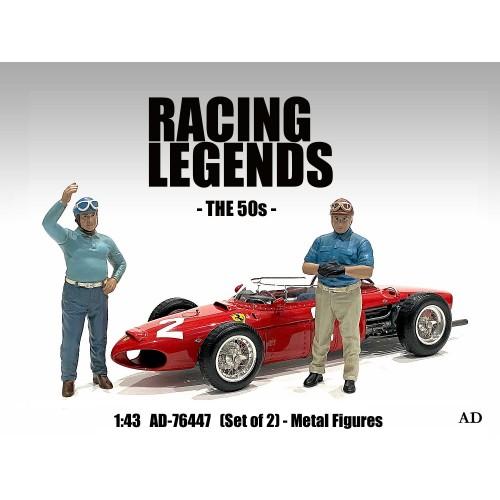 アメリカン ジオラマ 1/43 レーシング レジェンド 50s フィギア