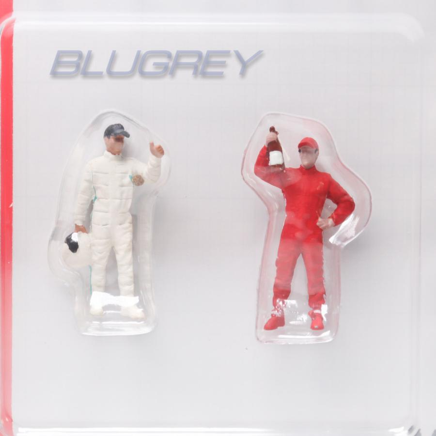 アメリカン ジオラマ 1/43 フィギア レーシング レジェンド 2000s 2体 