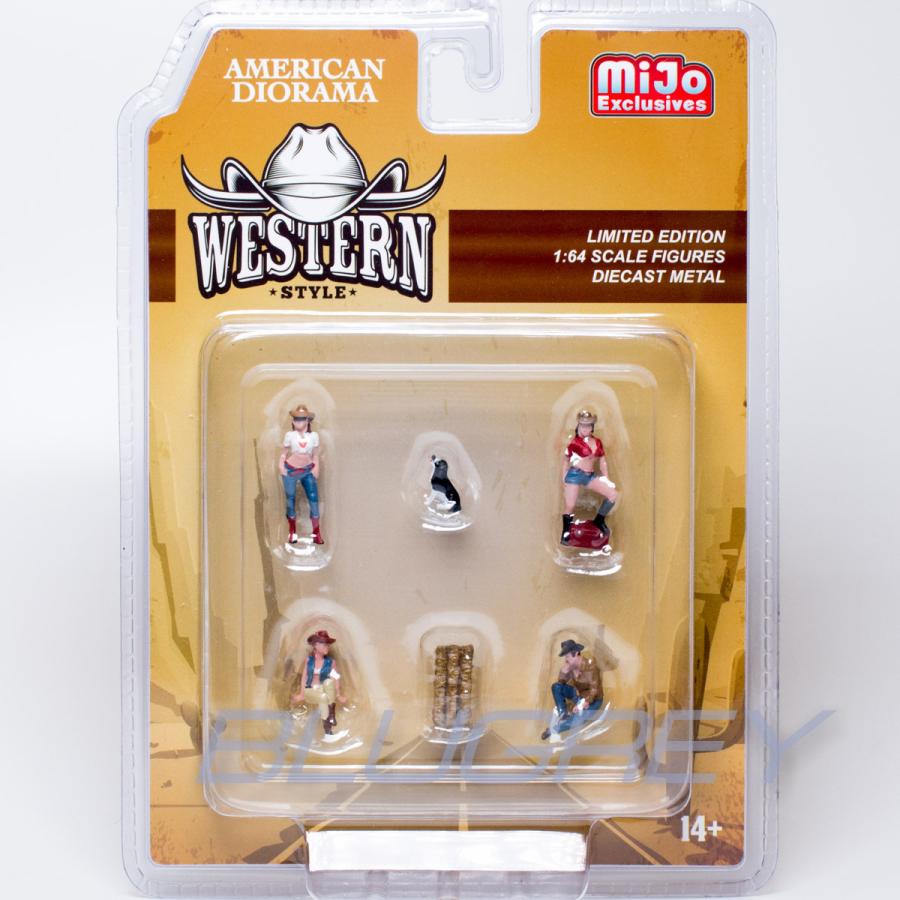 アメリカン ジオラマ 1/64 フィギア ウエスタン スタイル セット アメリカン ジオラマ 1/64 フィギア ウエスタン スタイル セット