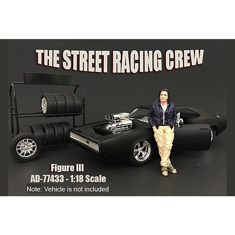 アメリカン ジオラマ 1/18 フィギア ストリート レーシング アメリカン ジオラマ 1/18 フィギア ストリート レーシング