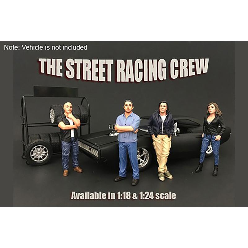 アメリカン ジオラマ 1/18 フィギア ストリート レーシング アメリカン ジオラマ 1/18 フィギア ストリート レーシング