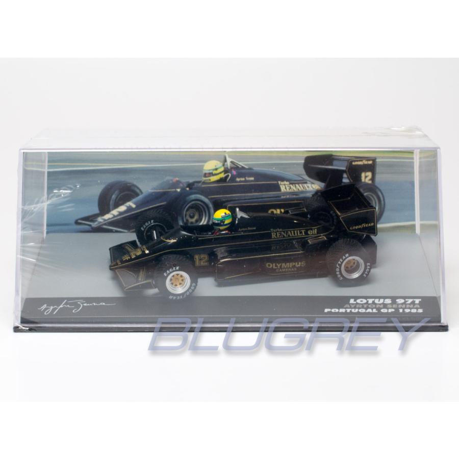 アルタヤ 1/43 ロータス ルノー F1 97T 1985 ポルトガルGP アイルトン