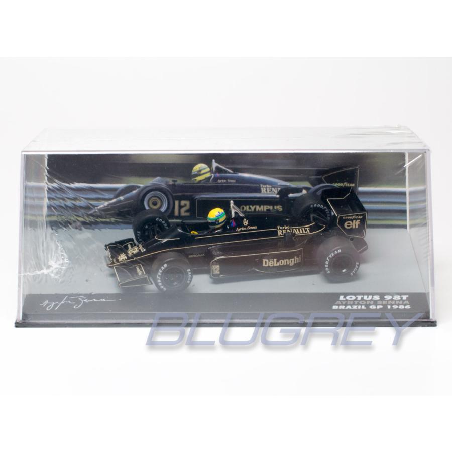 アルタヤ 1/43 ロータス ルノー F1 98T 1986 ブラジルGP アイルトン セナ LOTUS RENAULT 98T AYRTON SENA ALTAYA｜blugrey｜07