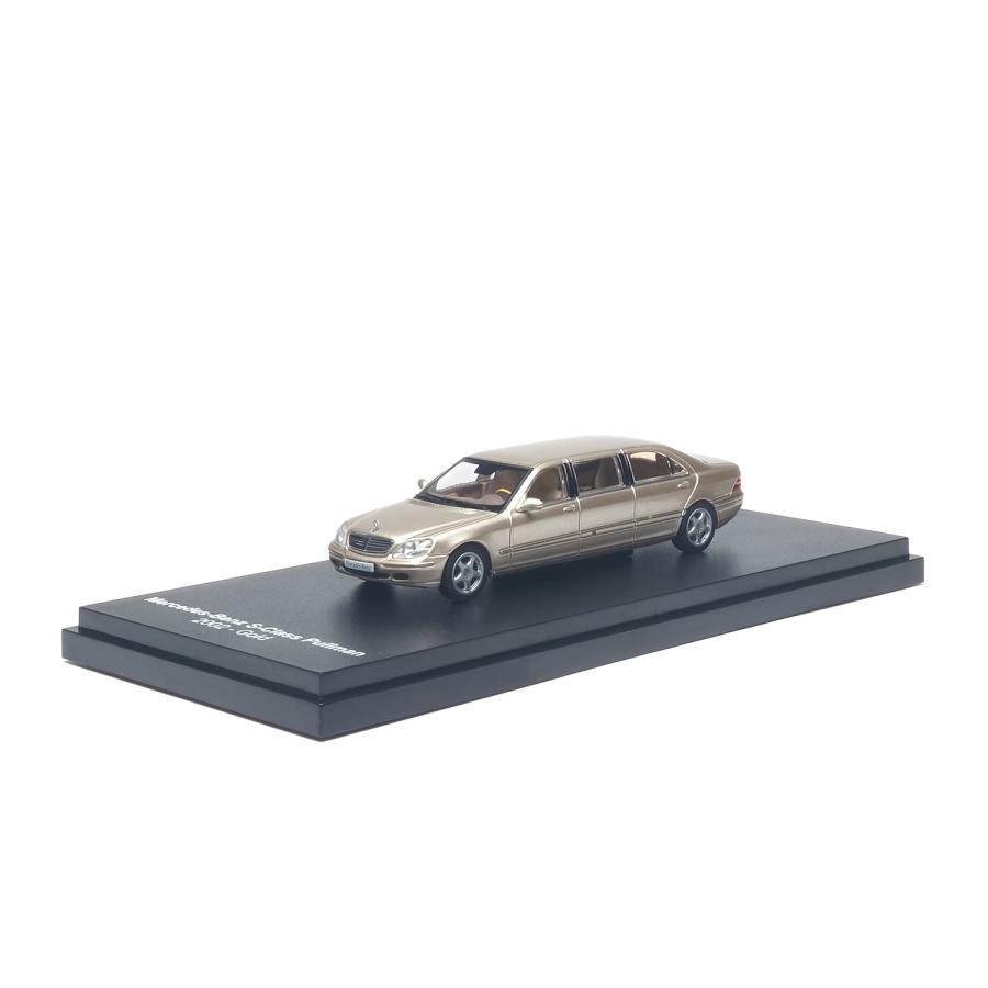 【フルセット祭り開催】ベンツ Cクラス W202　最高級超鏡面ステンレスピラー AR Box オールモストリアル 1/64 メルセデスベンツ S600 プルマン 2002
