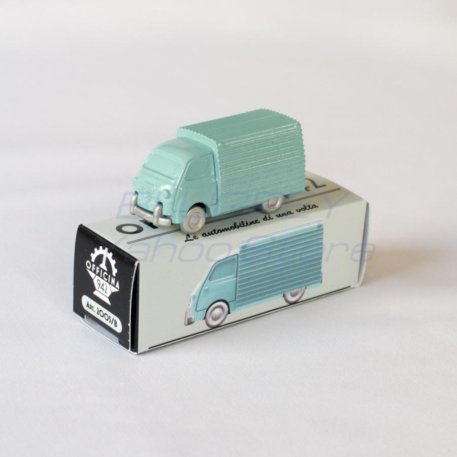 Maquette 1:76 Piaggio Ape 150C 1956 Bleu Clair - Officina-942 - Neuf
