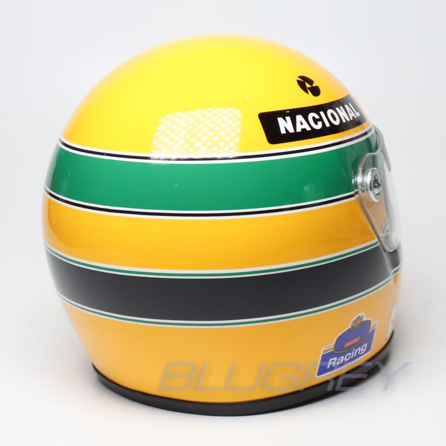 ミニ ヘルメット 1/2 アイルトン・セナ ルノー F1 1994シーズン ミニ ヘルメット 1/2 アイルトン・セナ ルノー F1 1994シーズン