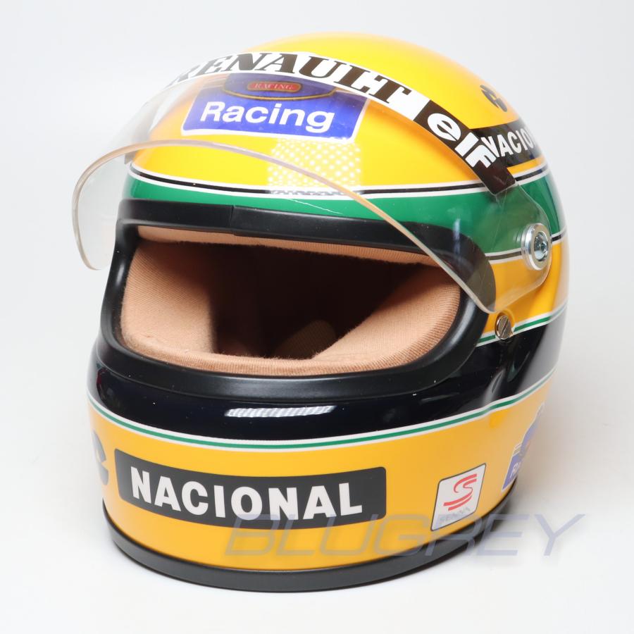 ミニ ヘルメット 1/2 アイルトン・セナ ルノー F1 1994シーズン ミニ ヘルメット 1/2 アイルトン・セナ ルノー F1 1994シーズン