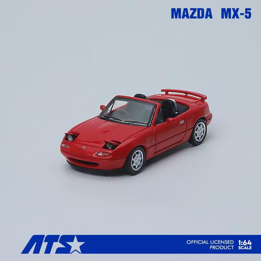 ATS 1/64 マツダ ロードスター NA レッド 頭文字D Mazda MX-5 Initial
